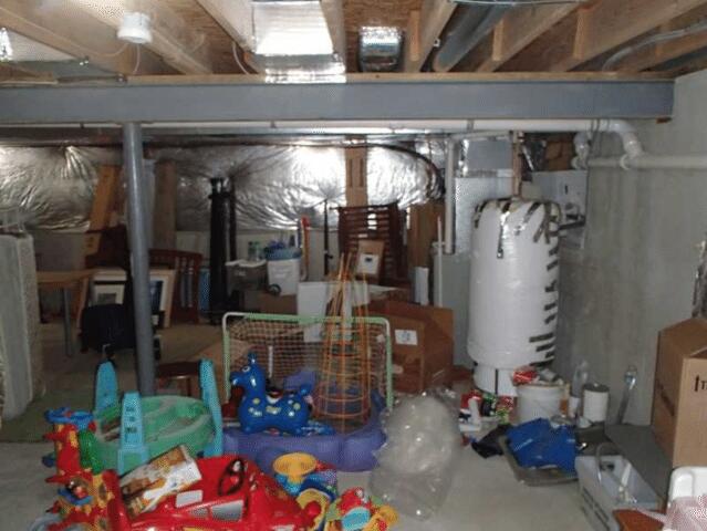 Middletown Basement Before