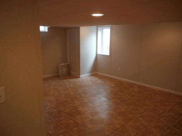 Basement in Middletown After