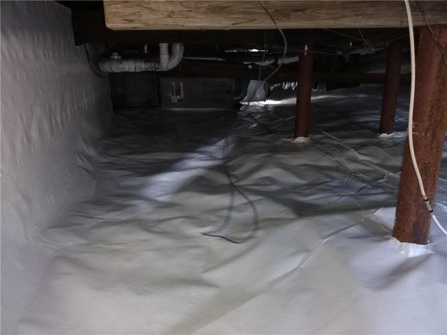 Low Humidity Crawl Space