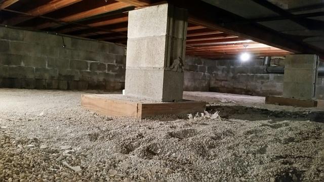 Crawl Space Before