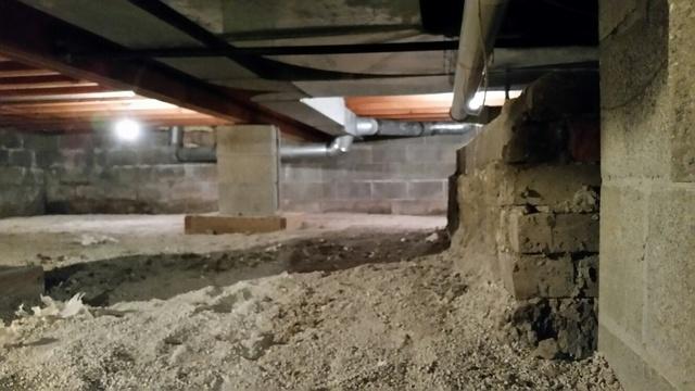 Drafty Crawl Space