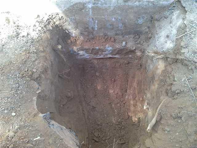 Preparation for Foundation Pier Placement