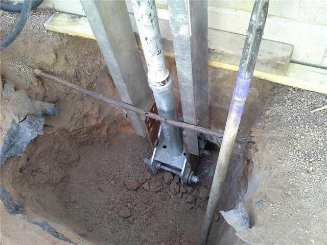 Foundation Pier Installation in Mesa
