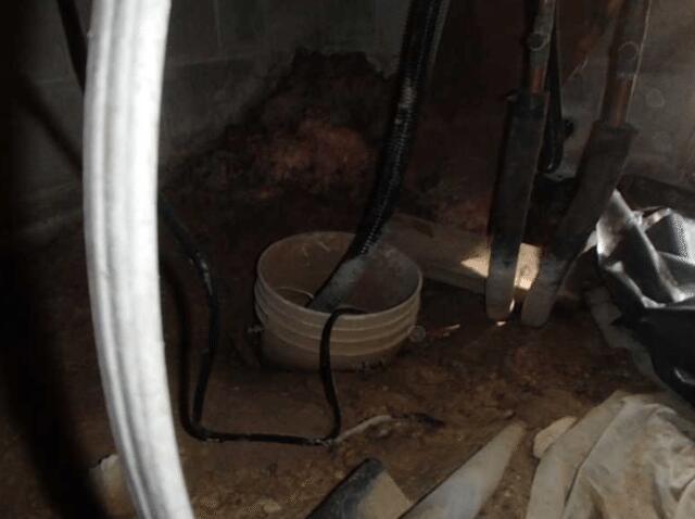 This was the homeowner "sump pump" 