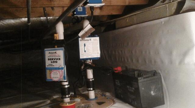  The right move to keep the crawl space dry all the time is to add a TripleSafe