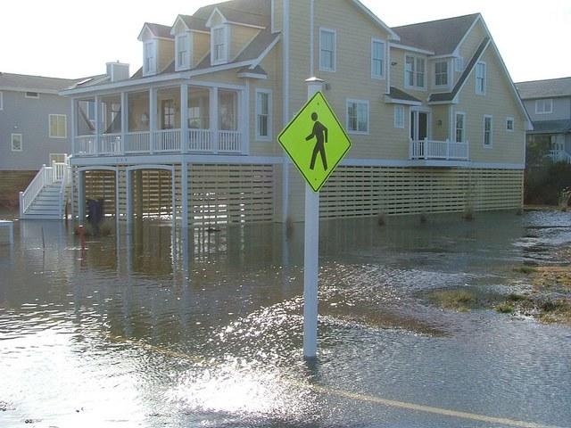 Several feet of water all over town and in your crawl space