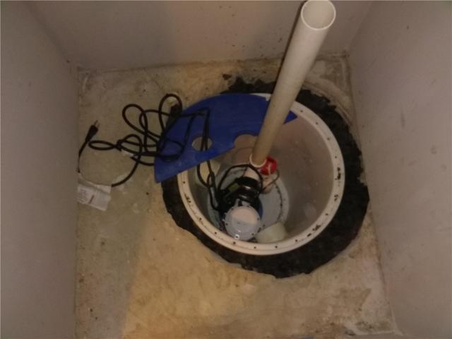 Sump Pump Installation