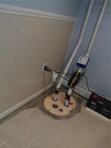 A Working Sump System