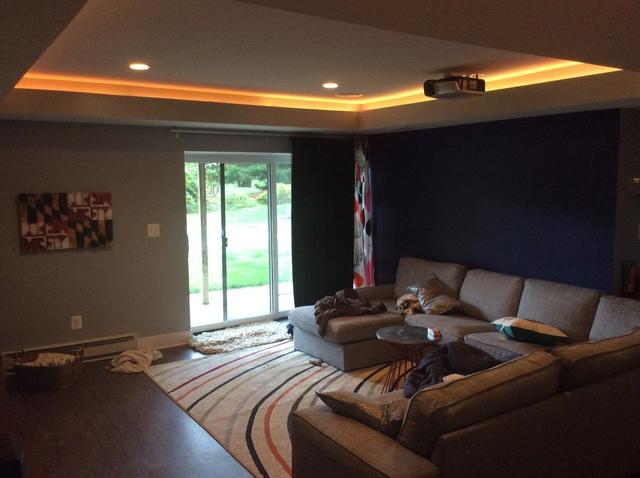 Finished Basement in Sykesville, MD