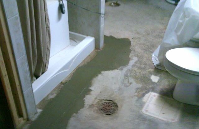 Shower Waterproofed 