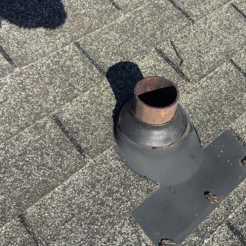 Replaced Pipe Boot Seal