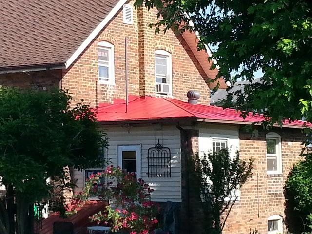 Roof After a Fresh Coat of Paint!