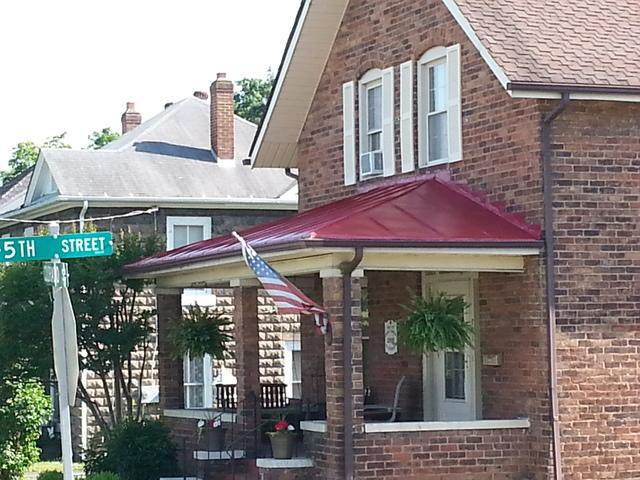 Roof After a Fresh Coat of Paint!