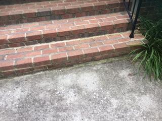 Steps and Sidewalk - Before