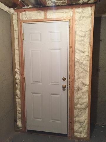 Dr. Energy Saver Of Connecticut - Home Insulation Photo Album - Insulated  Door at the Bottom of Hatch Steps in Southbury, CT