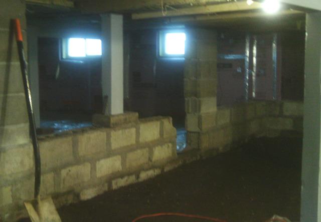 Dark, Damp Crawl Space