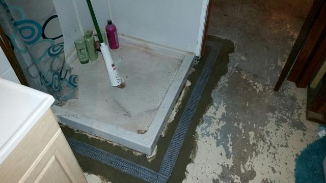 Installed TrenchDrain