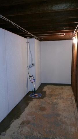 Brighter & Dryer Basement 