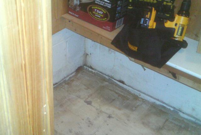 Some Water Intrusion