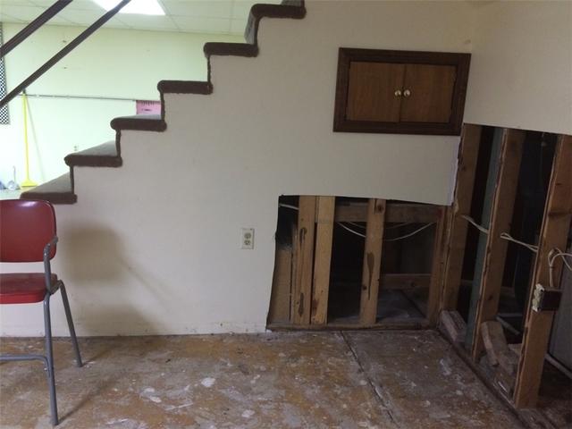 Damaged Walls and Floor from Flooding