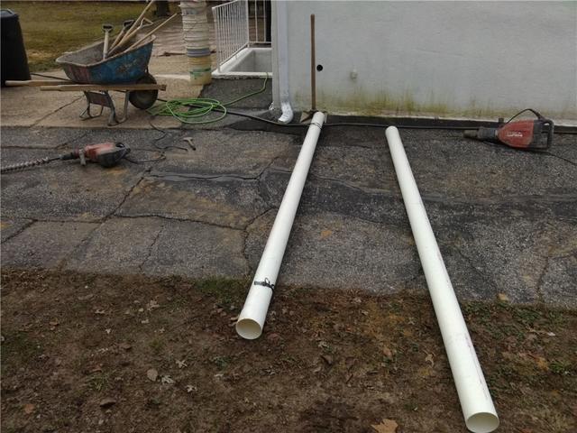 Discharge Line Installation in Jobstown