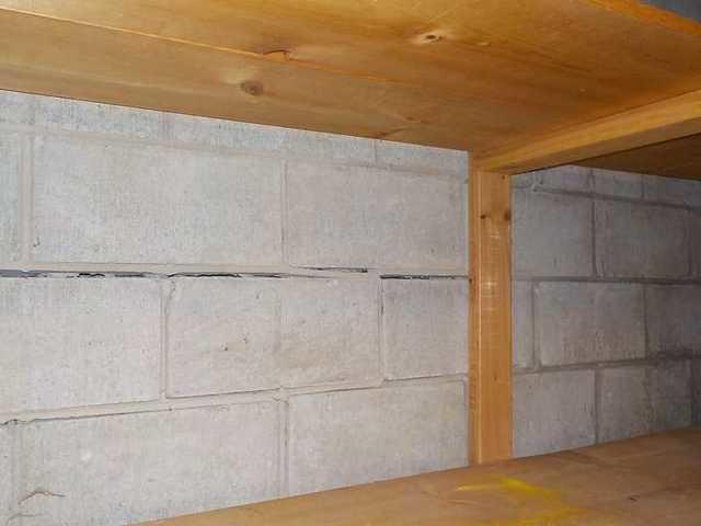 Horizontal Crack in Basement Block Wall