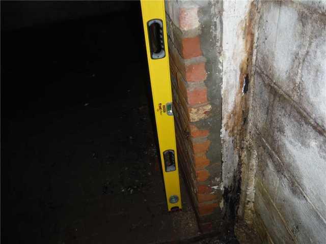 Another Bowed Wall, as Shown by Level Comparison
