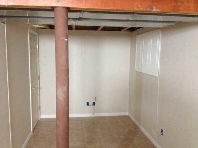 Partially Finished Basement in Albany, New York