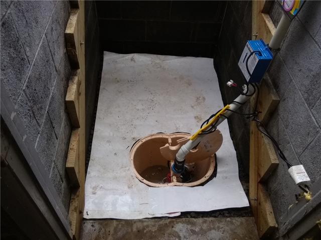 Sump Pump Installation