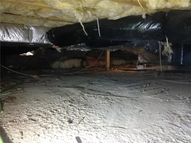 Dirty, Dusty Crawl Space