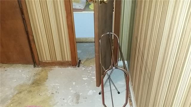 Water Damage Around Doorway