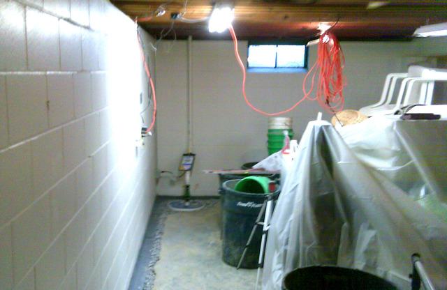 Basement Almost Waterproofed