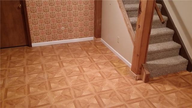 New Baseboard Completes the Look in Finished Basement