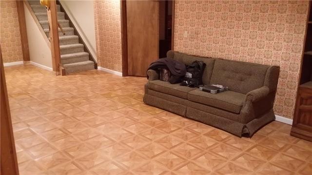 Refinished Basement After Flooding