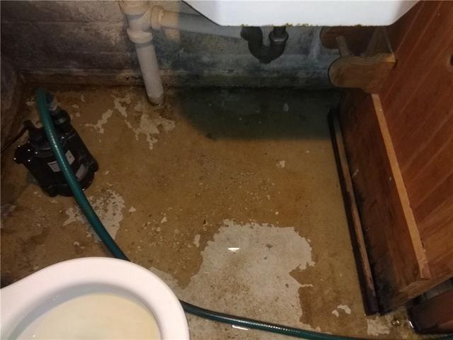 Flooded Basement in Passaic County