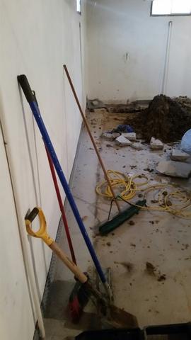 Push Pier Installation Preparation
