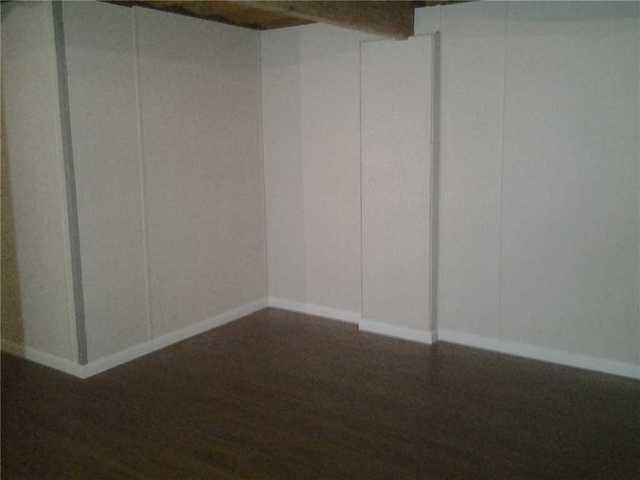 <p>With the new walls and floors, this Barnegat basement is ready to be used for storage!</p>