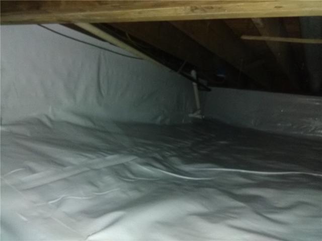 <p>CleanSpace vapor barrier will keep moisture out of the crawl space.</p>