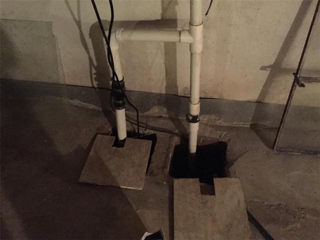 Old Sump Pump System