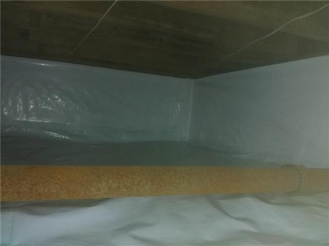 Dry and Fresh Crawl Space!