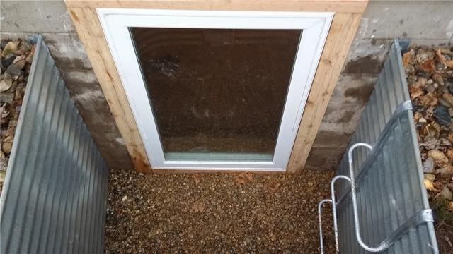 Outside View of Egress Window