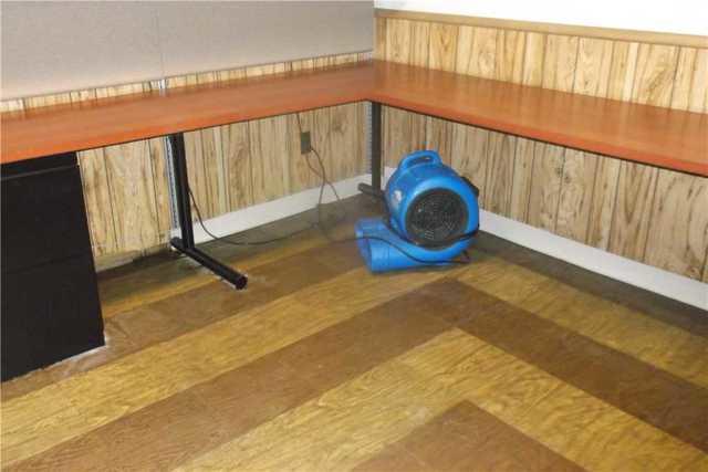 Ineffective Drying Solutions for Wet Basement