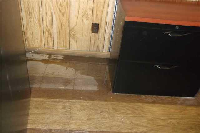 Pooling Water in Wet Basement