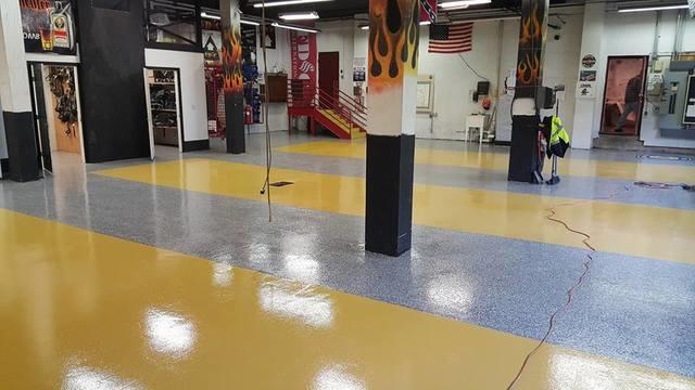 Completed Epoxy Floor in Newtown