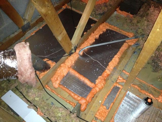 Air Sealing Completed