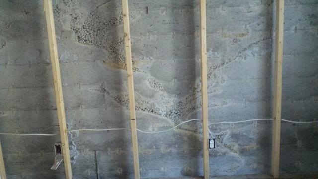 Additonal honeycomb leaking foundation area