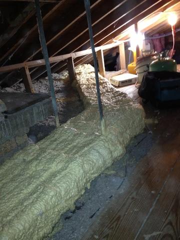 Attic Foam Ducts