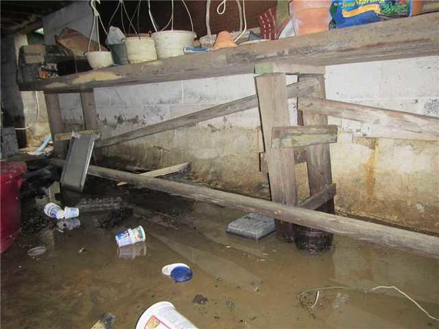 Damp, Dreary Basement