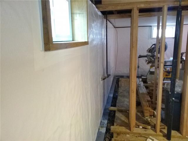 Basement Drain Installation in Rumson