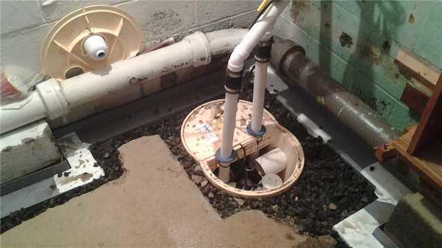 New Sump Pump Added